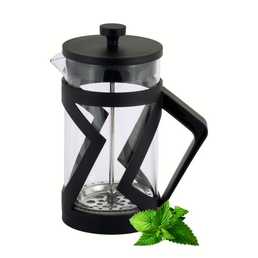 SKLENÝ KÁVOVAR 600 ml KAMILLE