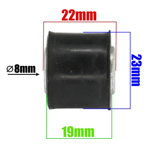 PUZDRO tlmiča PUZDRO QUAD ATV 125 150 8mm