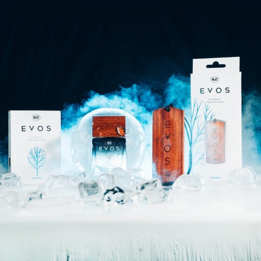 K2 EVOS VIKING prívesok do auta VÔŇA OSVEDČOVAČ VZDUCHU