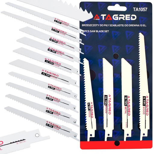 OBETNÁ PÍLKA NOŽE FOX TAIL 10 KS