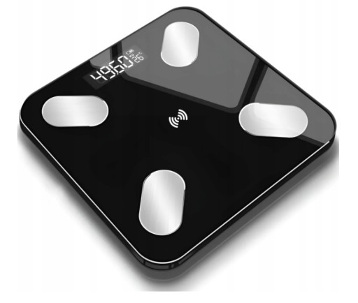 ANALYTICKÁ KÚPEĽŇOVÁ VÁHA TENKÁ SMART VÁHA 25v1 BLUETOOTH 180 KG