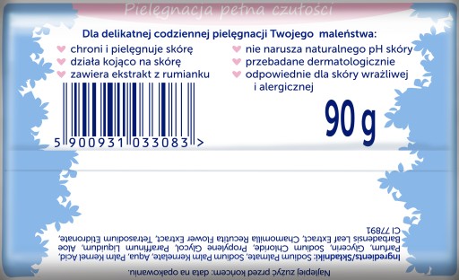 Bobini detské barové mydlo pre deti 90g