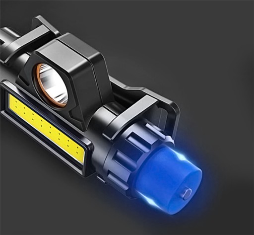 HLAVOVÁ LAMPA COB HLAVNÁ LAMPA 4v1 LAMPA S MAGNETOM