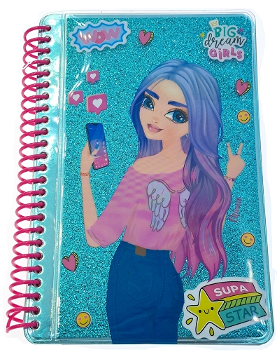 Zápisník Big Dream Girls Supa Star