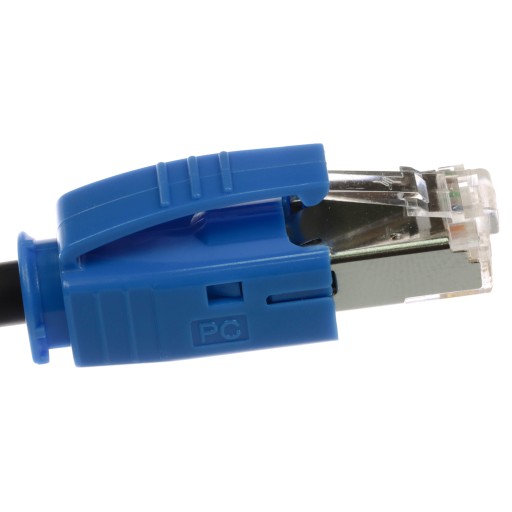 Telegartner Plug s krytom RJ45 FTP modrý