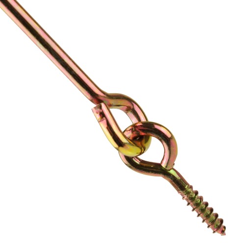 HÁKOVÝ SKRUTKA DVERÍ HÁČKOVÝ ZAVER 150 MM