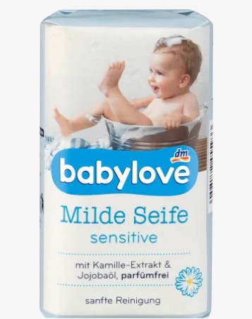 babylove Mydlo mydlo pre deti Sensitive 100g DE