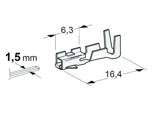 Konektory Metri-Pack F150 /10ks/