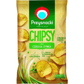 PrzySNacki ZELENÉ CIBUĽOVÉ ČIPY 135G ..