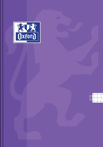 Brulion A5 96 listov ŠKOLSKÝ ZÁPISNÍK, hranatý, s okrajom OXFORD