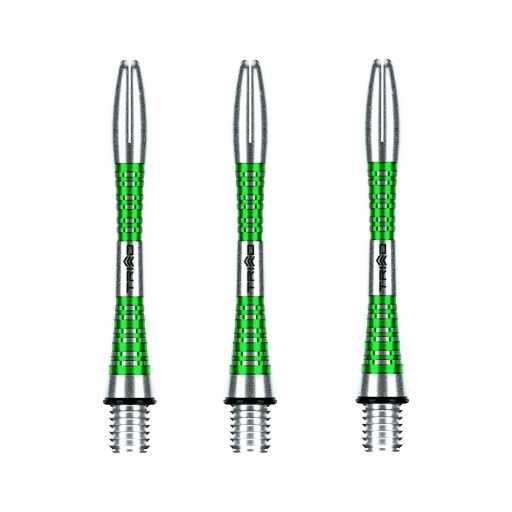 WINMAU TRIAD KRÁTKE HLINÍKOVÉ HRIADELE, ZELENÉ