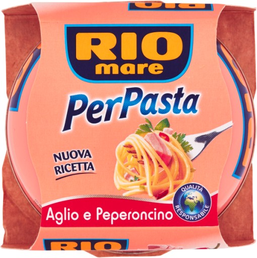 Rio Mare omáčka na cestoviny tuniak cesnak feferónky