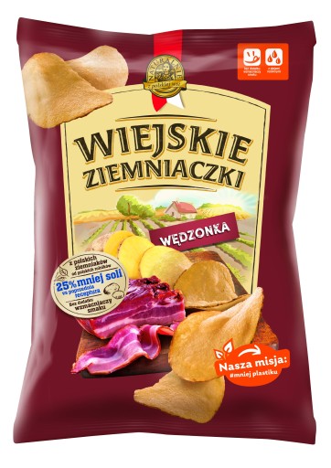 Country zemiakové lupienky Maslo a soľ 130g