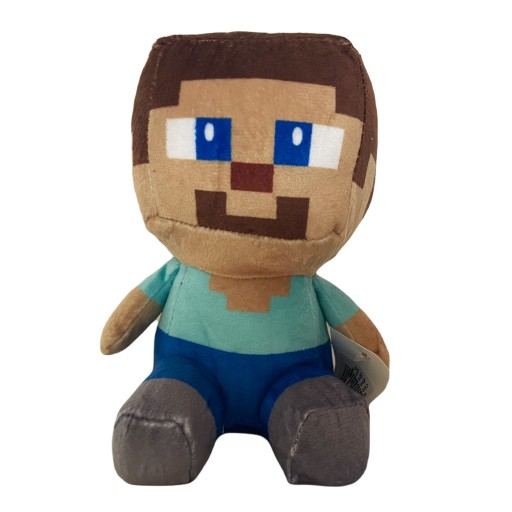 MINECRAFT DRIVING STEVE PLYŠOVÝ MASKOT 18CM - PERFEKTNÝ DARČEK