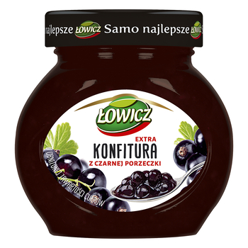 ŁOWICZ Džem z čiernych ríbezlí 240G..