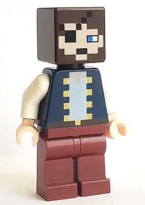 Figúrka min068 LEGO Minecraft Pirát