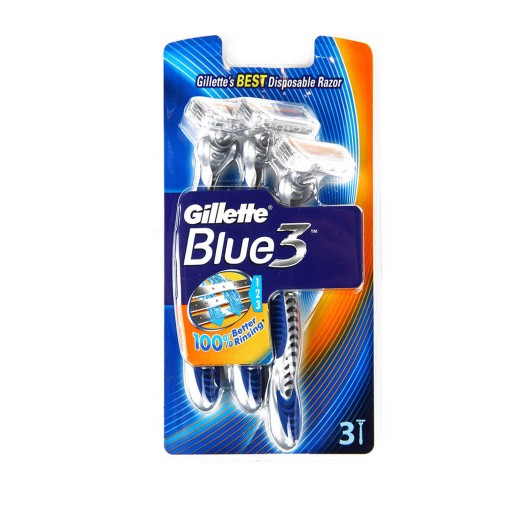 Gillette blue 3 žiletky 3 ks