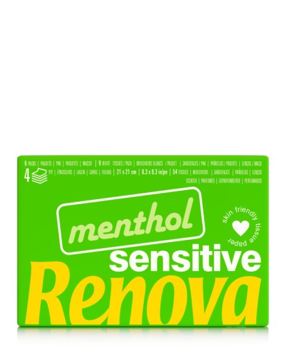 Mentolové vreckovky Renova 6 balení