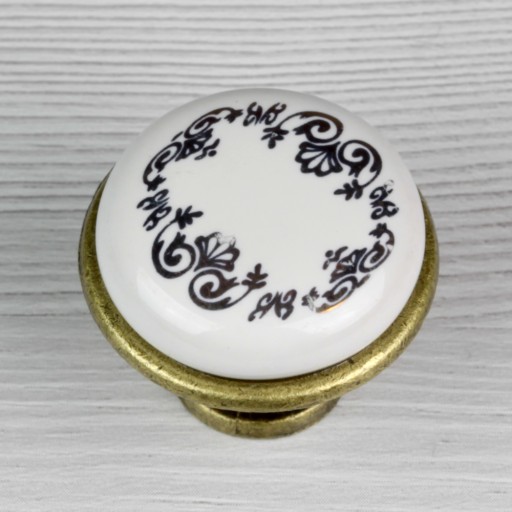 4x NÁBYTKOVÁ KĽÚČKA PORCELÁNOVÁ RETRO SKRIŇOVÁ KĽÚČKA