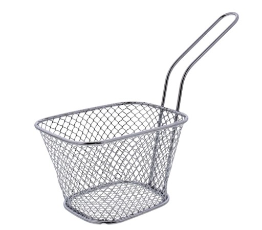 Mini košík na servírovanie hranoliek