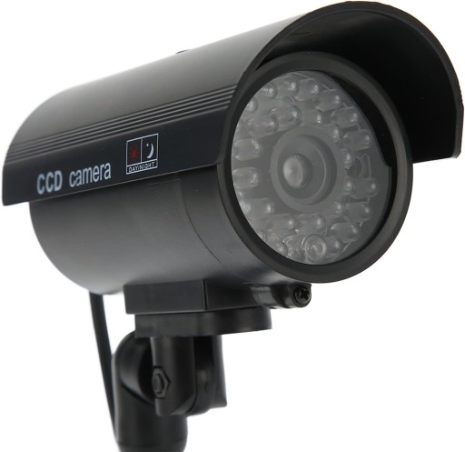 DUMP IR LED MONITOROVACIA KAMERA VONKAJŠIA NÁSTENNÁ KAMERA S BLIKÁKOM LED
