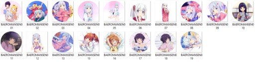 Manga Anime Špendlíky Eromanga-sensei VEĽKÝ VÝBER