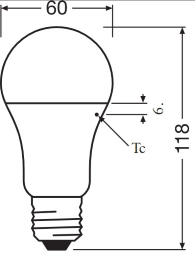 E27 LED žiarovka 14/100W 1521lm 200° 2700K teplá biela HODNOTA OSRAM
