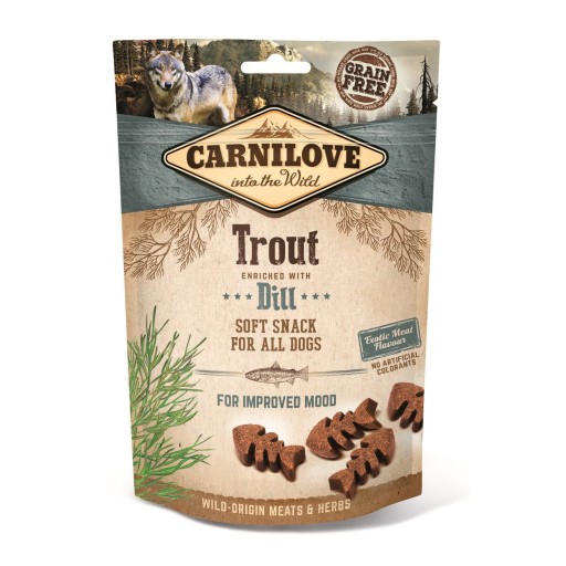 Carnilove Dog Semi Moist Snack Pstruh Pstruh 200g