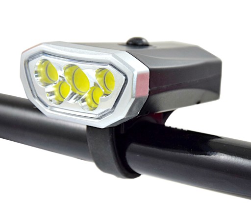 BIKE LAMPA PREDNÁ BICYKLOVÁ LAMPA LED COB
