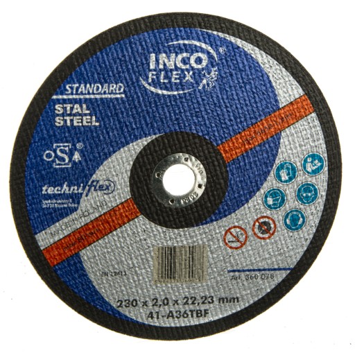 Kovový rezací kotúč 230x2,0mm INCO FLEX