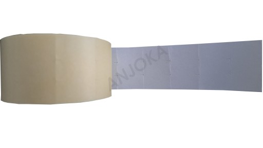 Páska pre dvojradový etiketovací stroj, 26x16mm, biele etikety, cena 5 ks