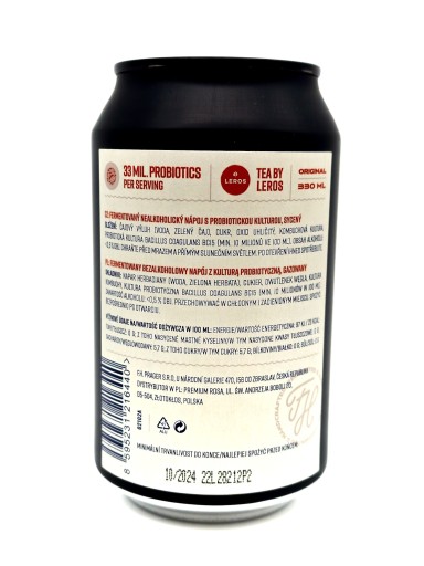 PREMIUM ROSA Kombucha originál 330ml