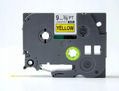 Laminovaná páska kompatibilná s bratom TZE 621 9mm AZE 621 P-Touch H110 H107
