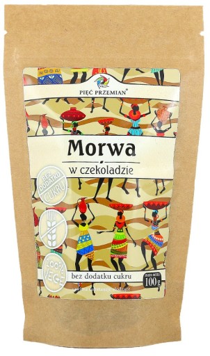 MORUŠA V ČOKOLÁDE 100G PÄŤ BEZ CUKRU PREMENY