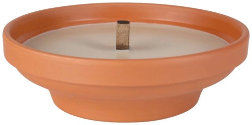 Vonkajšia liata keramická sviečka, priemer 15,5 cm, cca 8 hodín