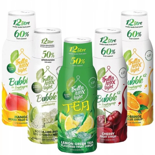 SIRUPOVÝ KONCENTRÁT FRUTTAMAX MANGO LIGHT SODASTREAM