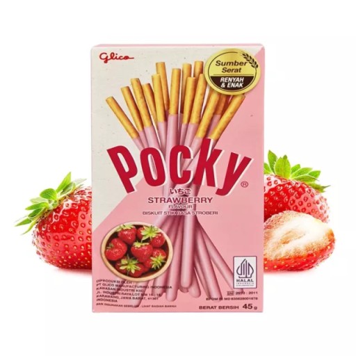 Pocky Strawberry Príchuť 45g