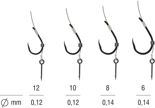 Kamatsu HAKI Method Feeder SENSEI 6 bez protihrotu so zapleteným náväzcom NEEDLE