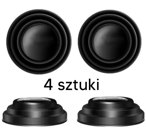GUMOVÝ KRYT NÁRAZNÍKA OCHRANA DVERÍ AUTA x4 DA154