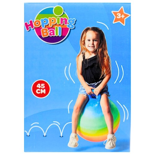 Skákačka Lopta na skákanie 45 cm Rainbow