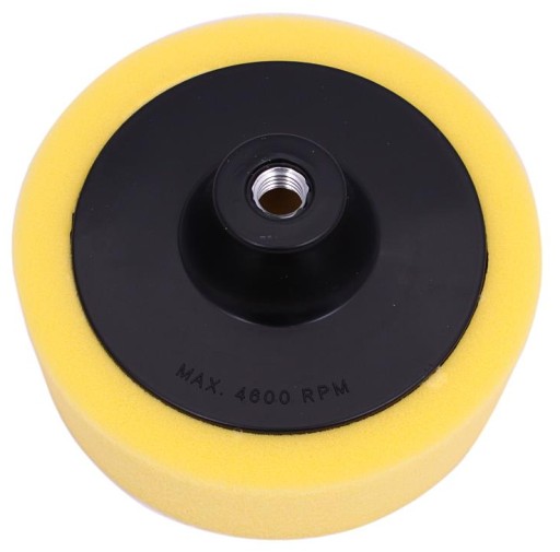 Leštiaci kotúč so špongiou 150mm žltý normal