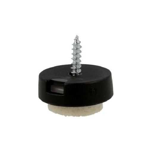 Nábytkový klzák 20mm, jemná, vymeniteľná vložka