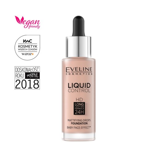 Eveline Cosmetics Liquid Control HD základ č.001