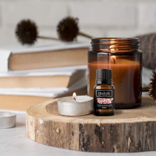 SVIEČKOVÁ VÔŇA PARAFÍNOVÝ OLEJ 10ml RUŽ