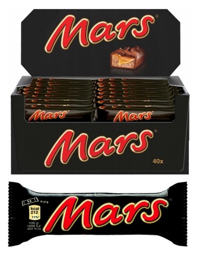Mars tyčinka v čokoláde 51g x8