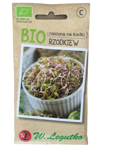 Semená na klíčky - Bio reďkovka 10 g