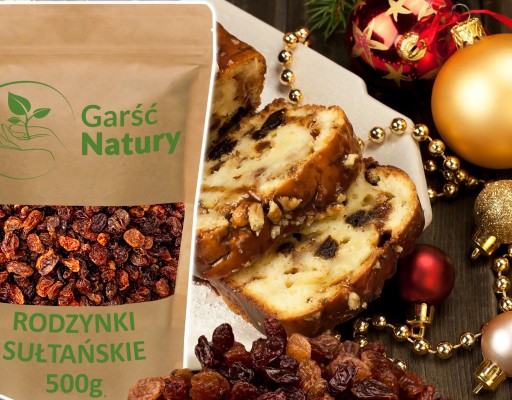 SULTAN HROZIENKA 0,5kg Sladké čerstvé sultánky Kvalita bez konzervantov