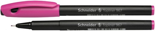 Schneider Topliner 967 ružová jemná linka 0,4 mm