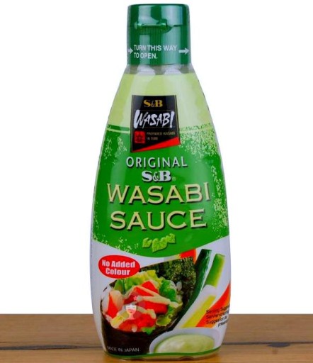 Wasabi omáčka v tube S&B 170g