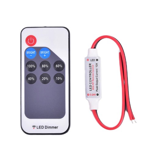 RADIO MINI LED pásik stmievač pre LED PROFIL